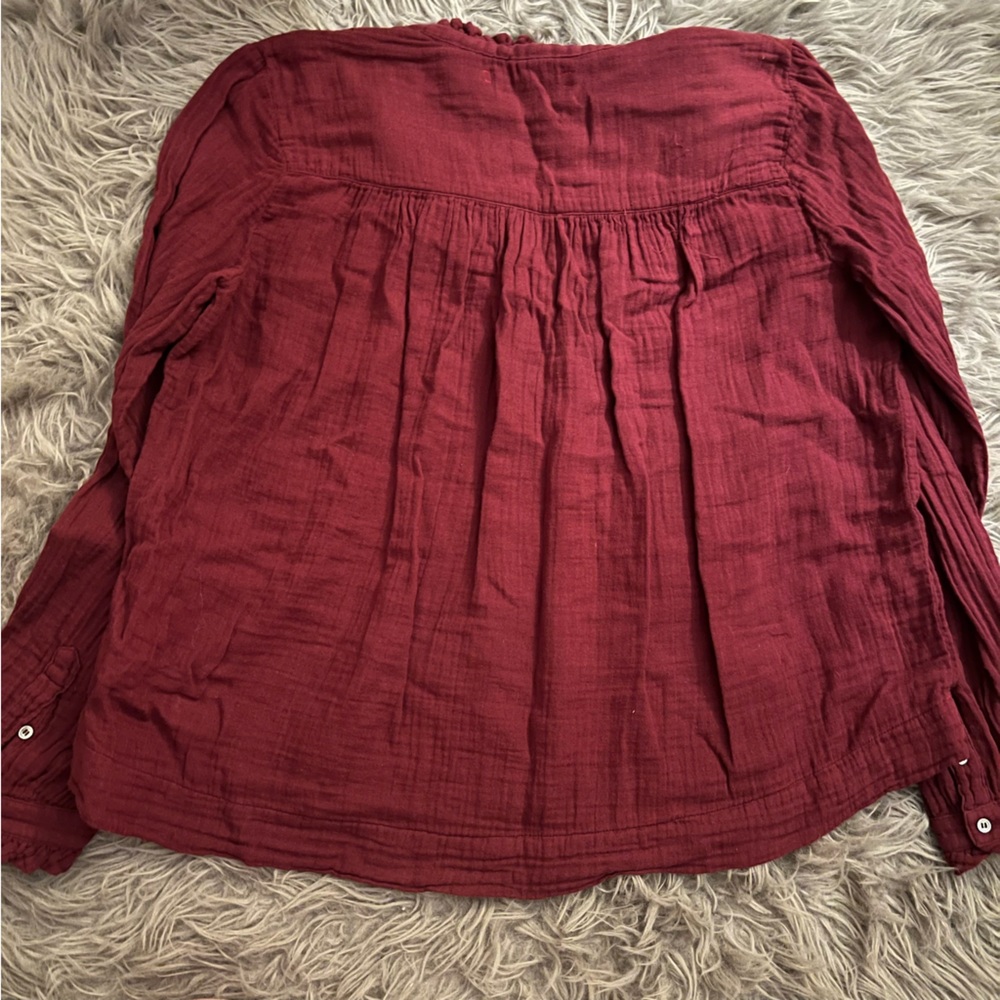 Xirena Long Sleeve Gauze Top - Picture 4 of 8